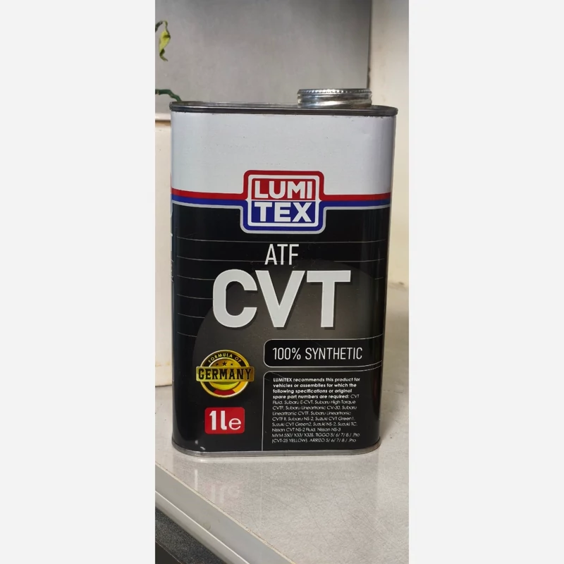 تصویر روغن دنده 1 لیتری لومیتکس آلمان(گیربکسهای اتومات برقی CVT) 