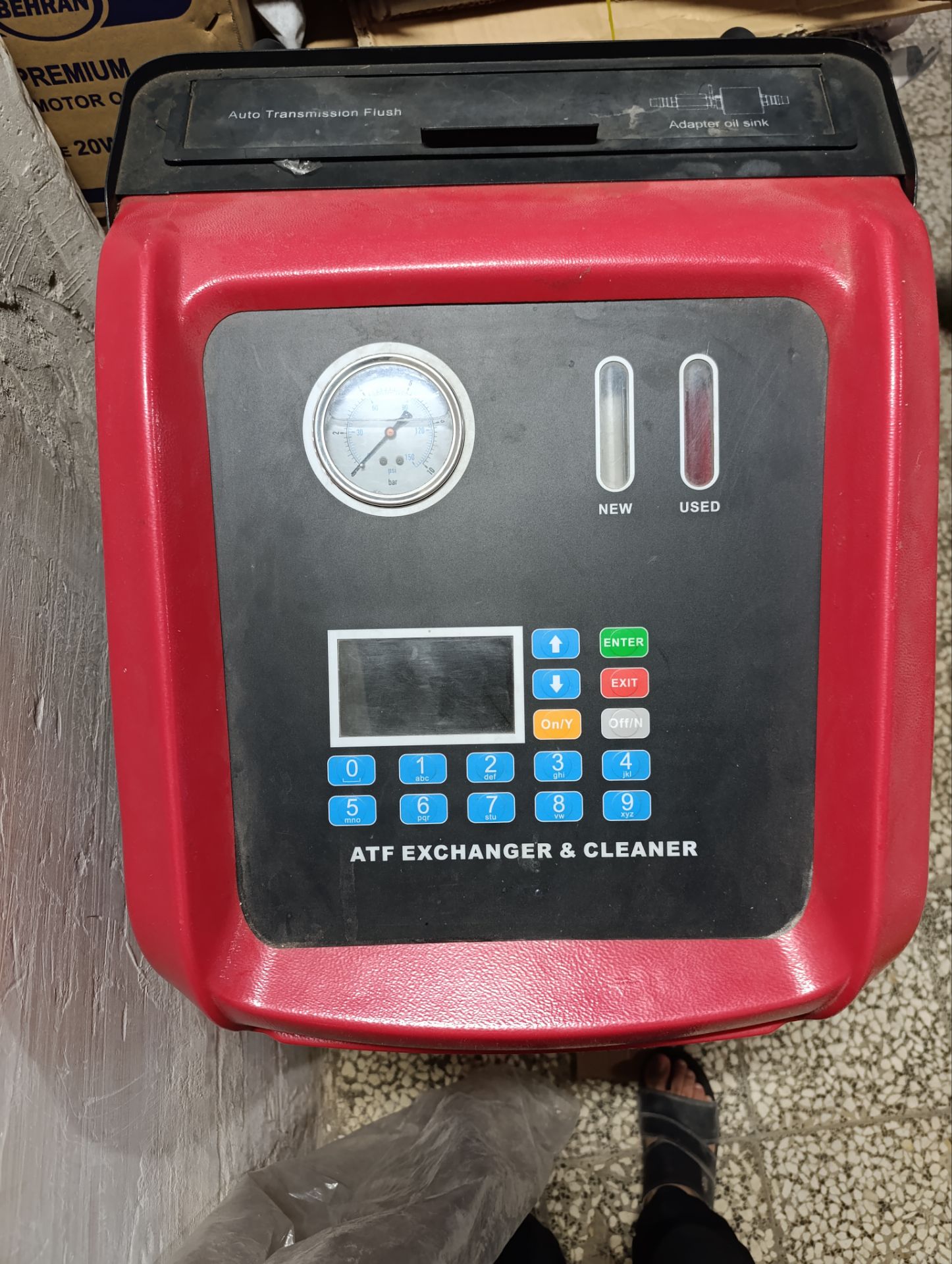 دستگاه ساکشن گیربکس (ATF EXCHANGER &CLEANER) مارک تاکتینو