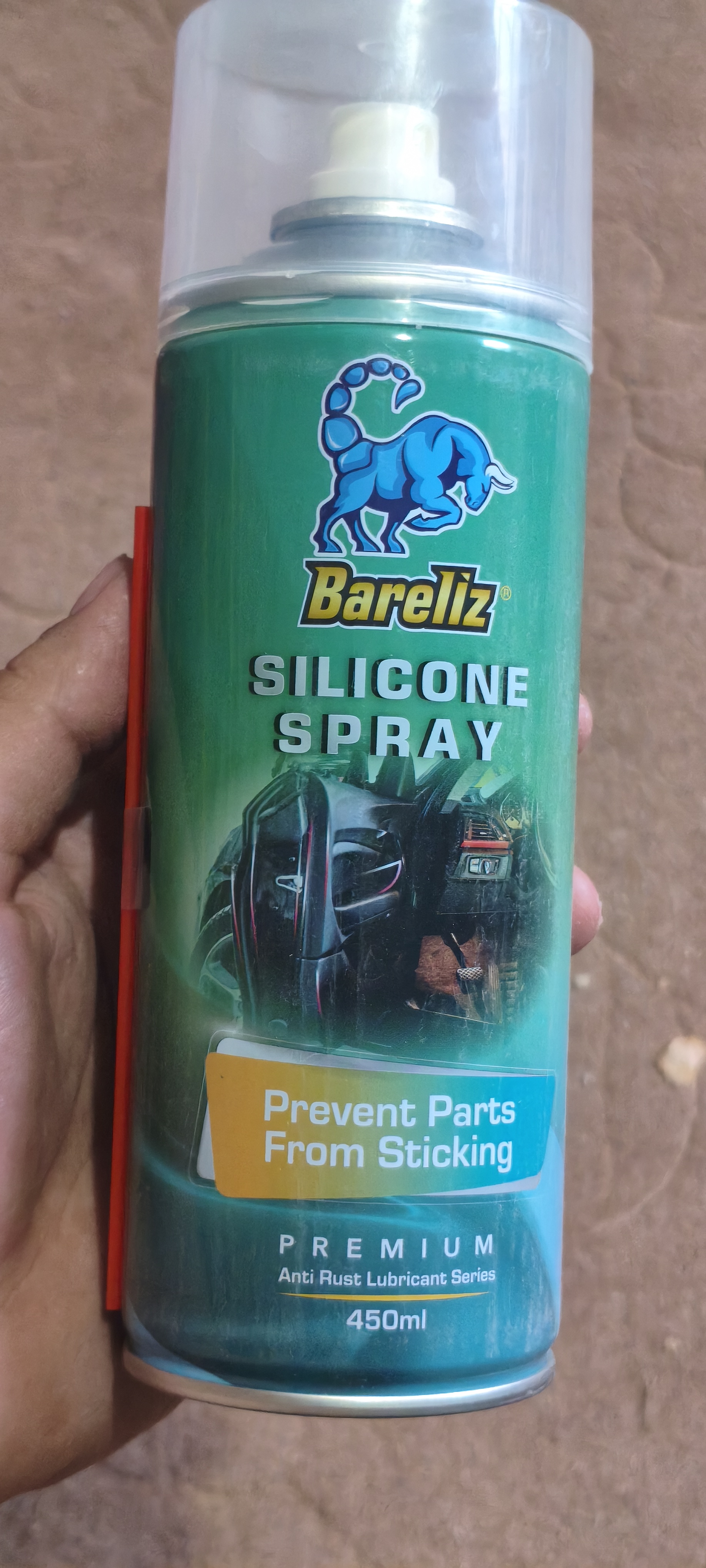 اسپري سيليکوني محافظ و جلادهنده قطعات - بارليز (گاز)-Silicon Spray